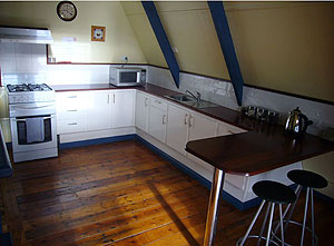 The Aframe kitchen